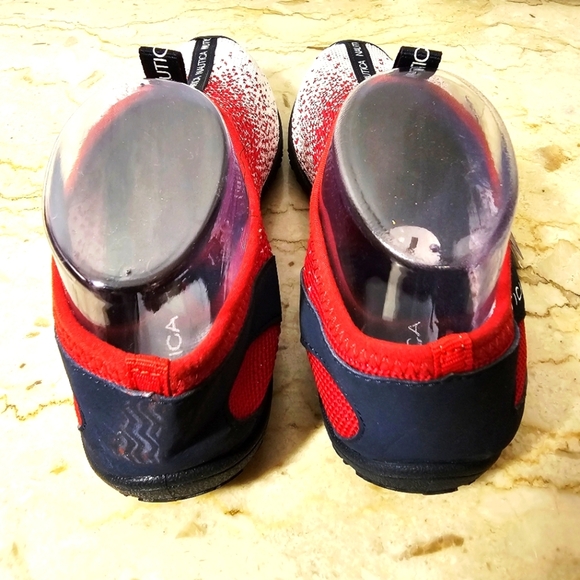 NWT Nautica Womens Red White & Blue "Francess" Slip-on Water Shoes Size 7 - Picture 5 of 8